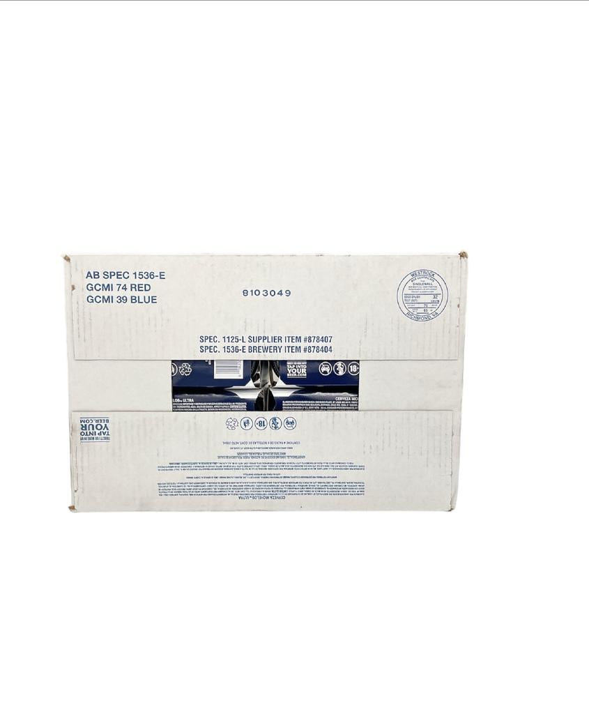 Michelob Cerveza Ultra Light 24 Unidades / 355 mL / 12 oz