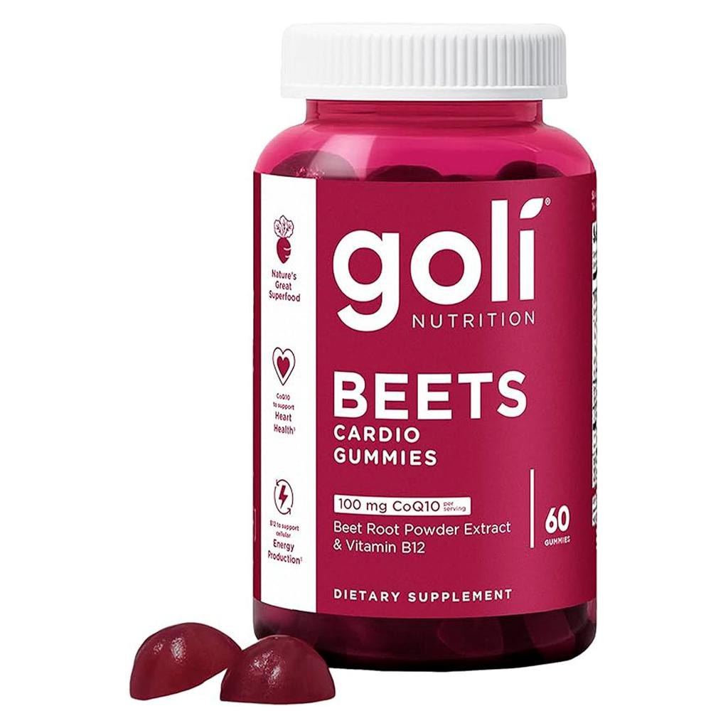 Golí Gomitas de Remolacha Suplemento Cardiovascular 60 Unidades / 240 g / 8.5 oz