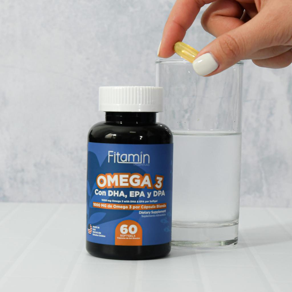 Fitamin Vitaminas Omega 3 / 60 Unidades