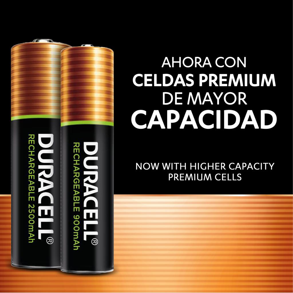 Duracell Baterías Recargables AA 6 Unidades