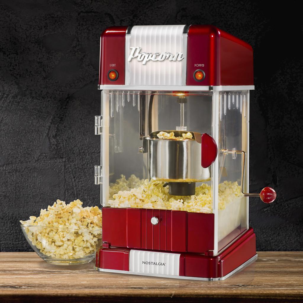 Nostalgia Máquina para Palomitas de Maíz 2.4 L / 0.63 gal