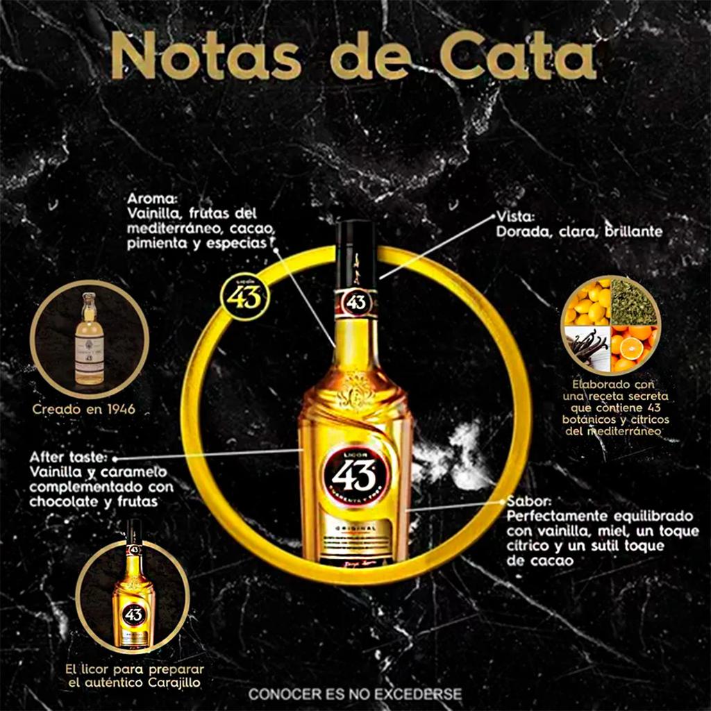 Licor 43 Licor de Hierbas 750 mL / 25.36 oz