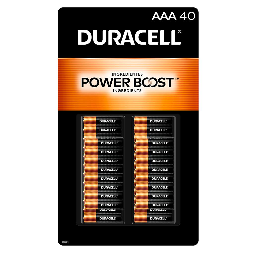 Duracell Baterías Alcalinas AAA 40 Unidades