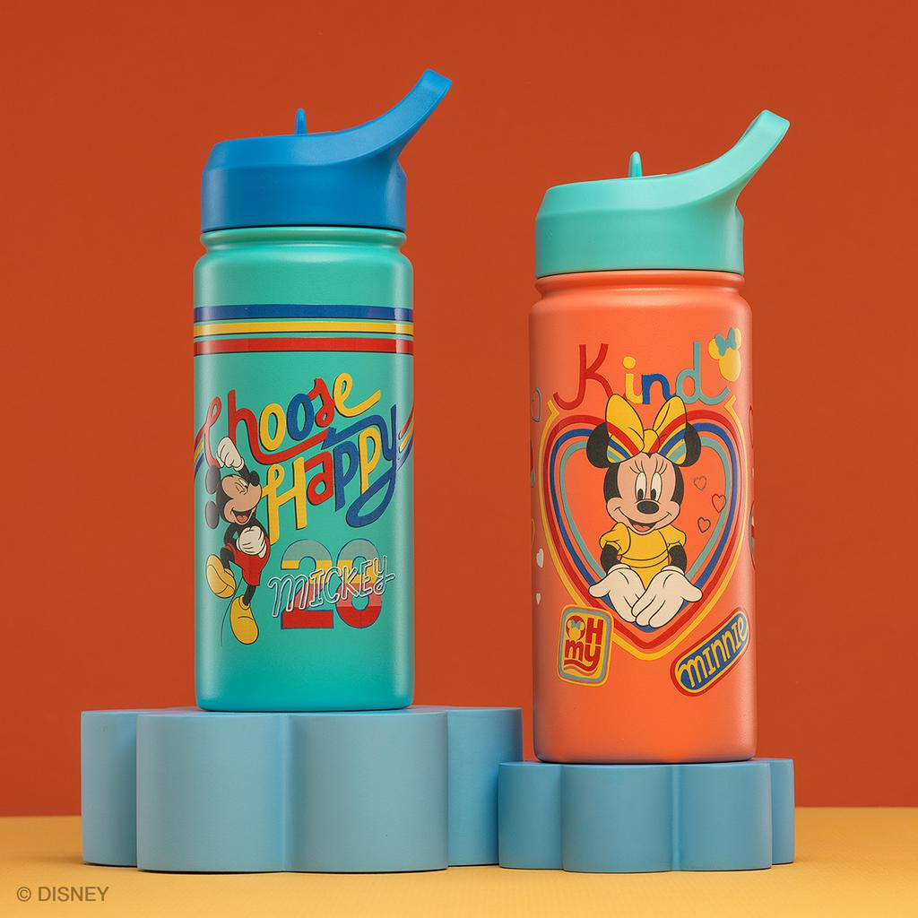 JoyJolt Botellas para Agua con Diseños de Disney para Niños 2 Unidades / 473 mL / 16 oz