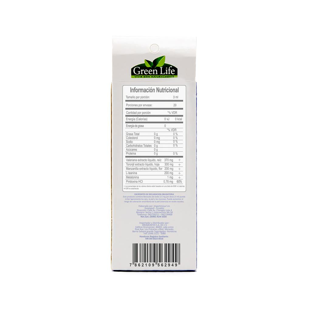 Green Life Ansiolife Controla la Ansiedad y Sueño 60 mL