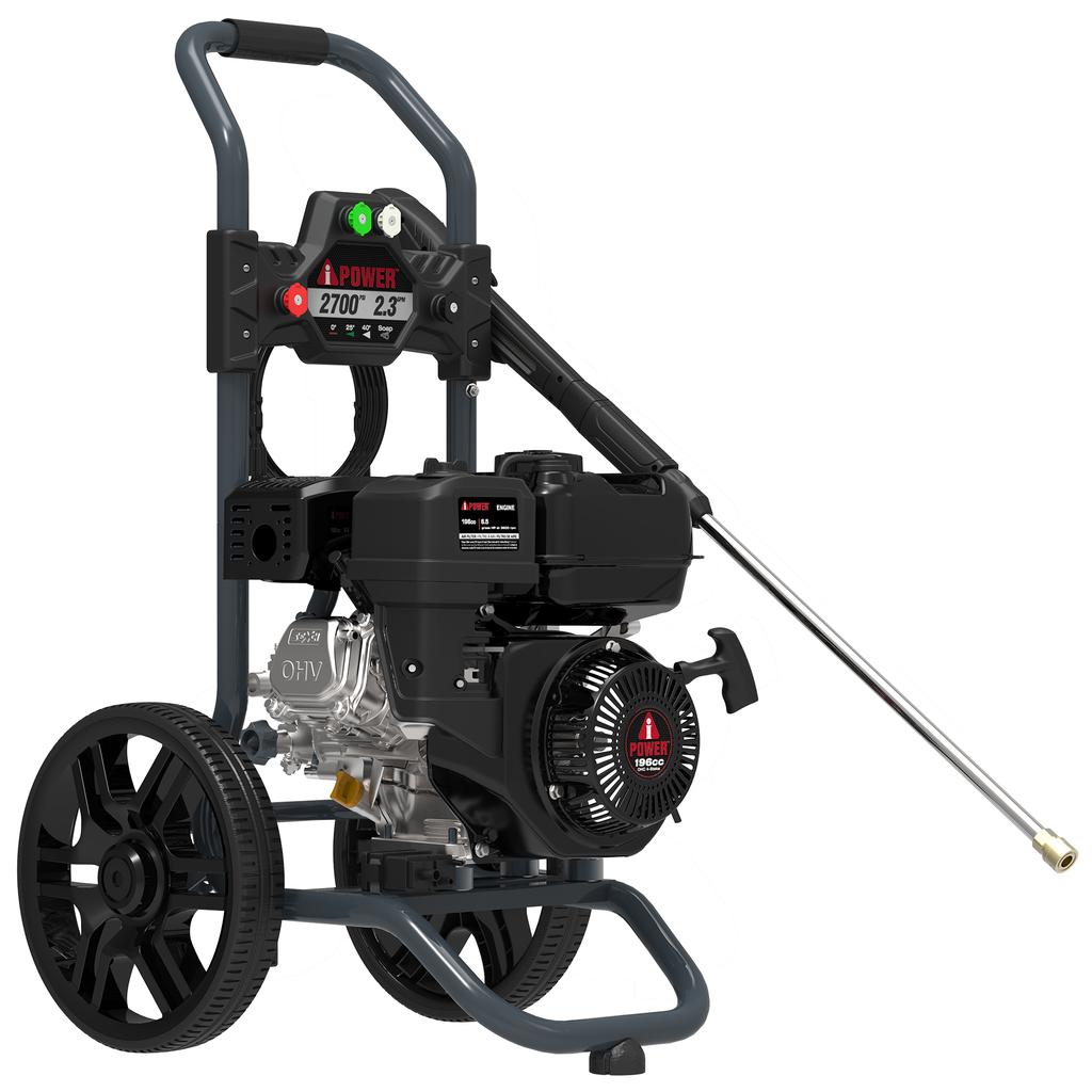 A-iPower Lavadora de Alta Presión a Gas 18.61 MPa / 2 700 PSI