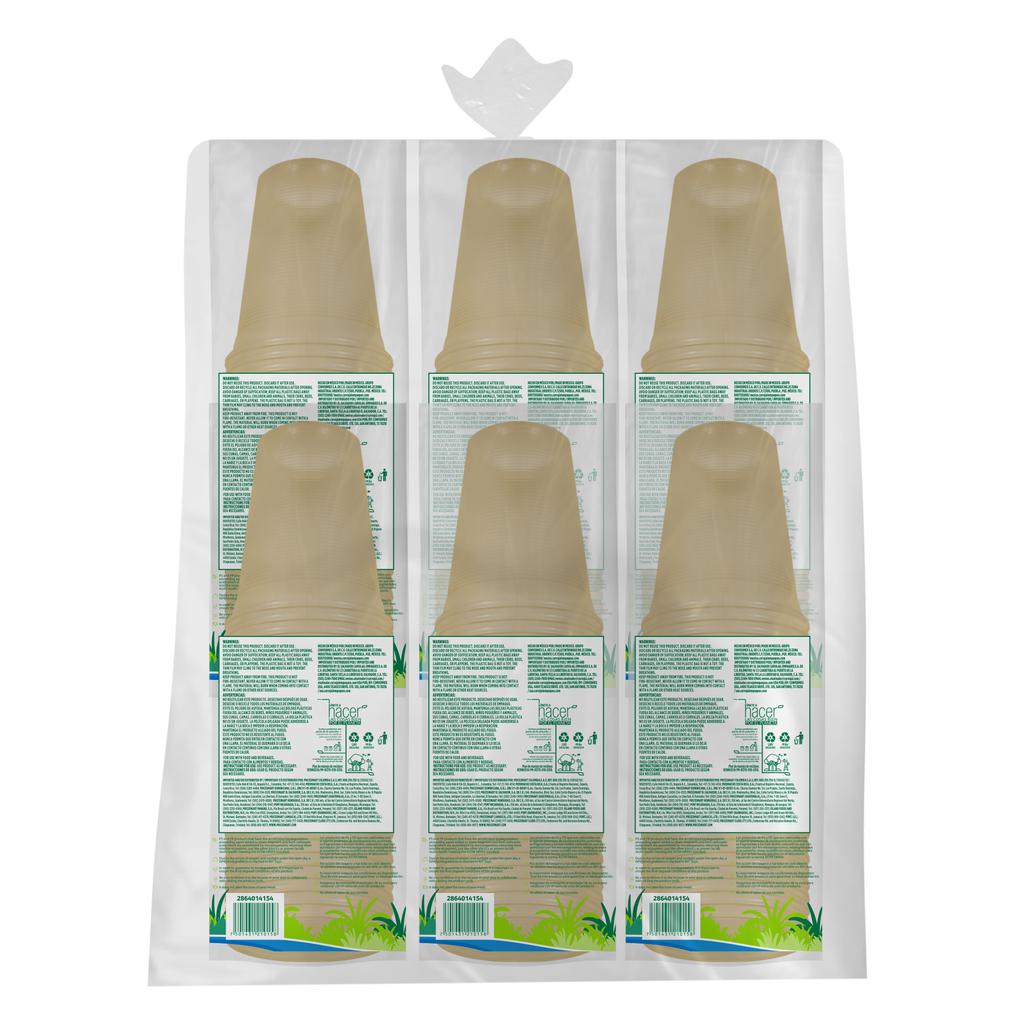 Termogreen Vaso Plástico Biodegradable 150 Unidades / 296 mL / 10 oz