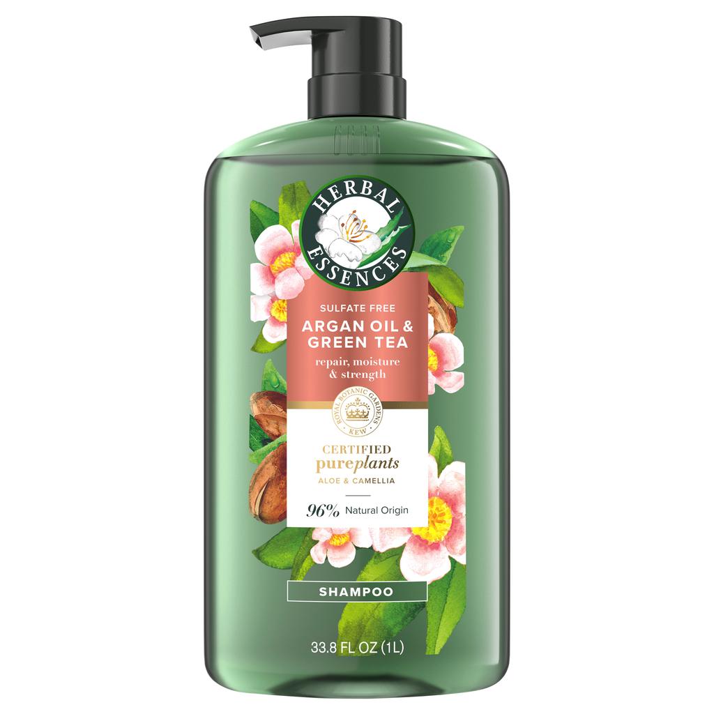 Herbal Essences Shampoo con Aceite de Argán y Té Verde 1 L / 33.8 oz