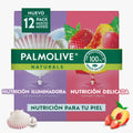 Palmolive Naturals Jabón de Baño Tono Perfecto y Suavidad Radiante 12 Unidades / 100 g / 3.53 oz