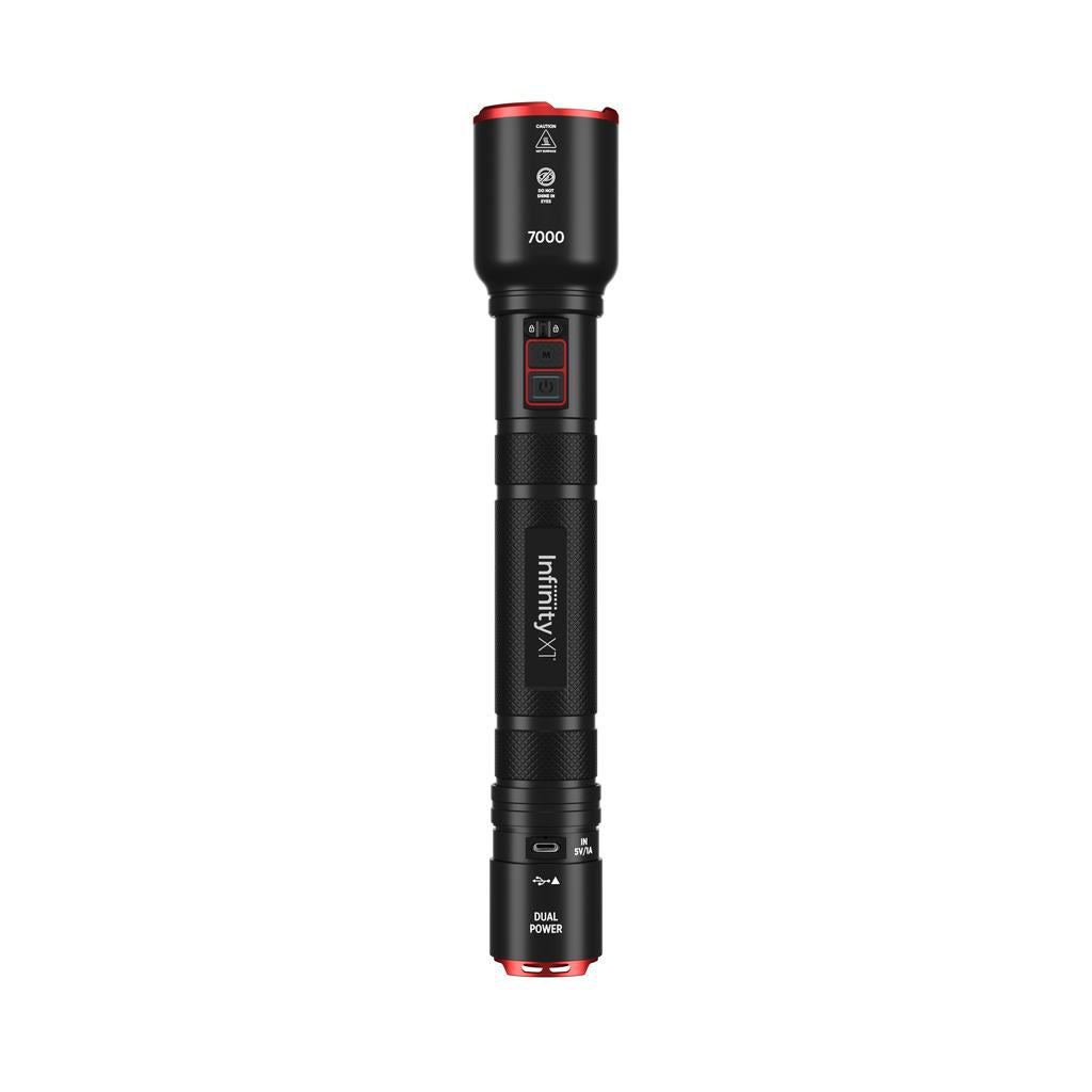 InfinityX1 Linterna de Doble Potencia con 3 Modos de Uso
