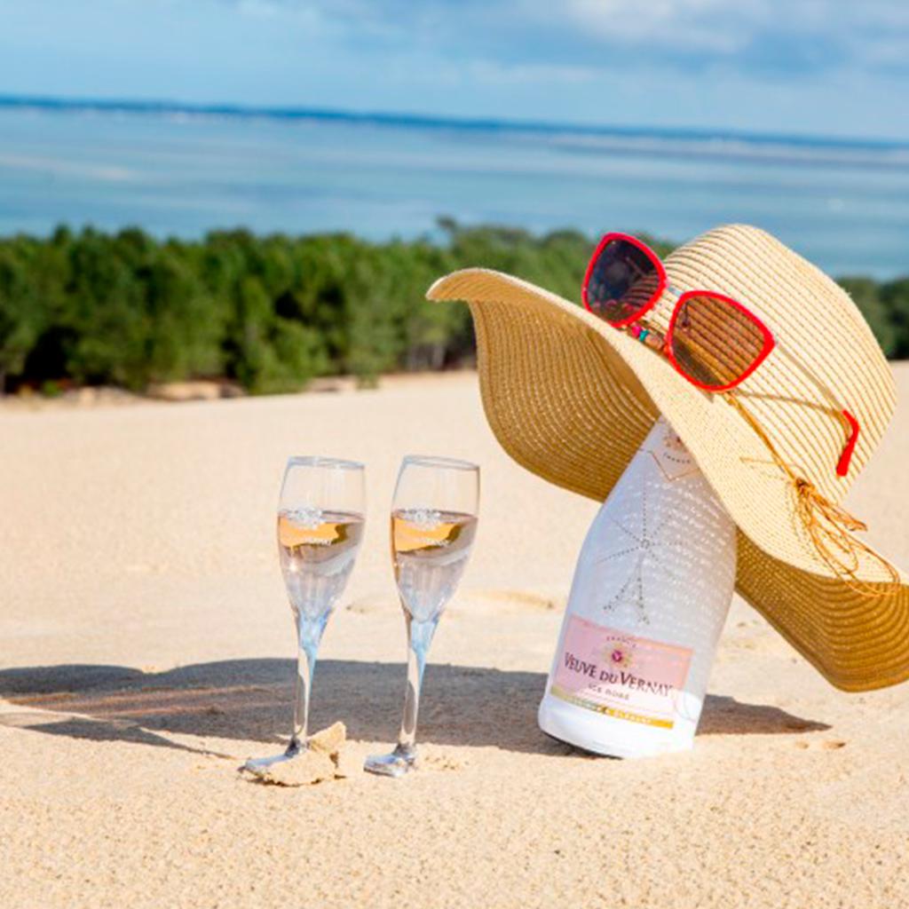Veuve Du Vernay Vino Espumante Ice Rosé 750 mL / 25.36 oz