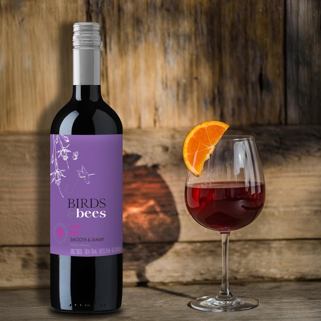 Birds & Bees Malbec Vino Tinto 750 mL
