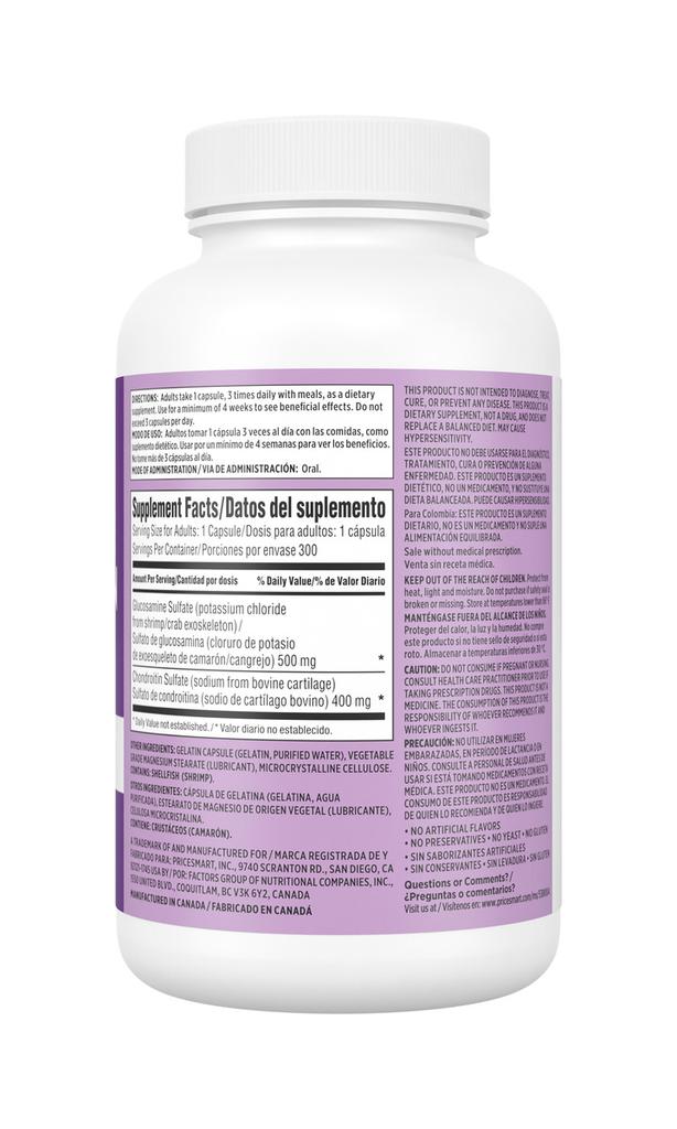 Member's Selection Glucosamina y Condroitina 300 Unidades