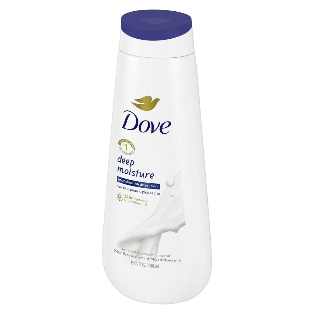Dove Jabón Líquido Corporal Hidratación Profunda 3 Unidades / 680 mL / 23 oz