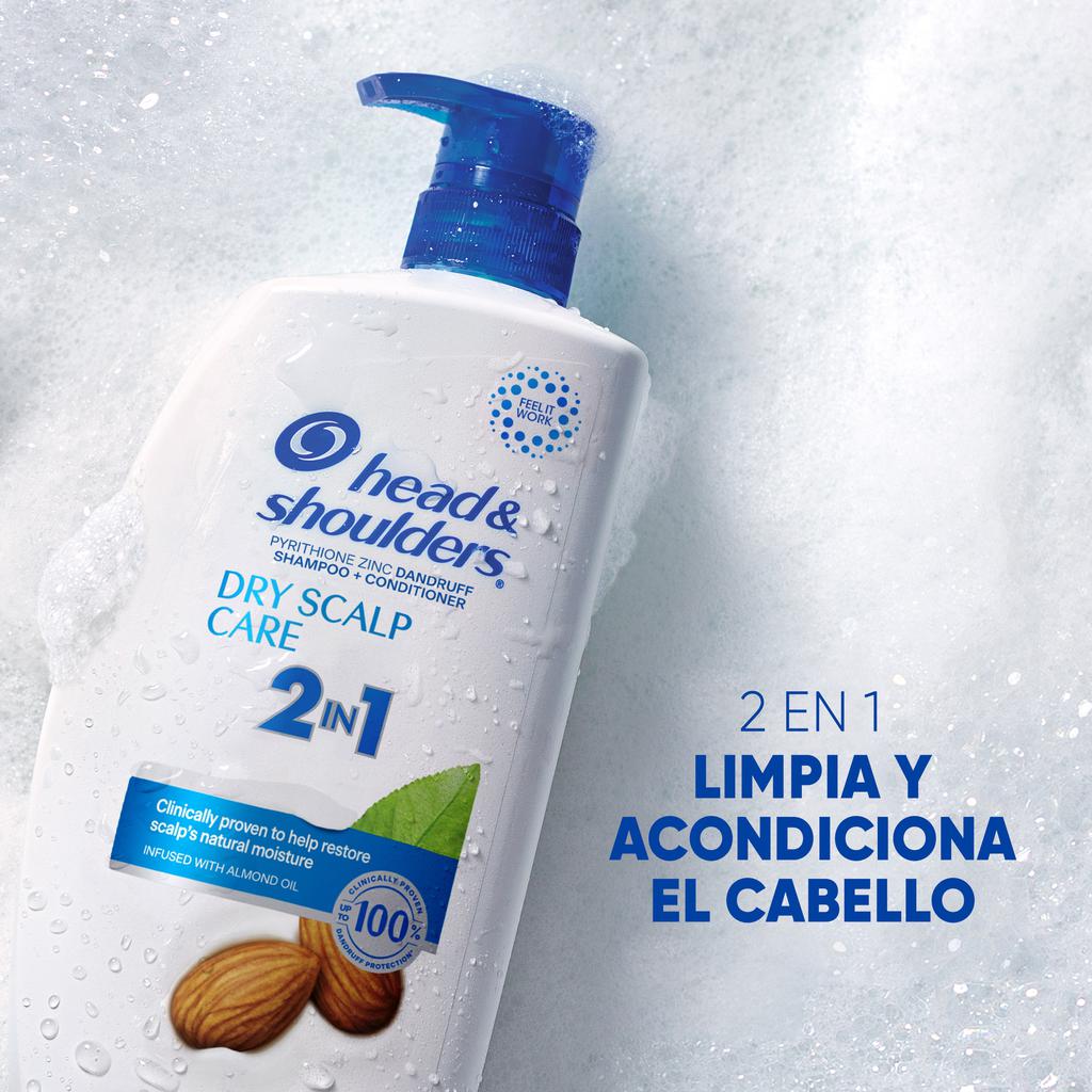 Head and Shoulders Anticaspa 2 en 1 Shampoo y Acondicionador 1.18 L / 40 oz