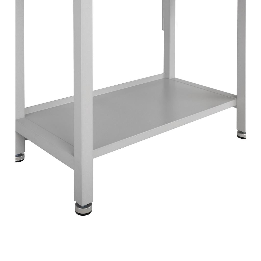 Seville Classics Mesa de Trabajo Iluminada UltraHD 121 cm x 60.96 cm x 165 cm / 48" x 24" x 65"