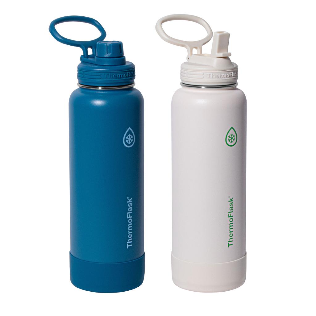 ThermoFlask Botellas para Bebida 2 Unidades / 1.2 L / 40.6 oz
