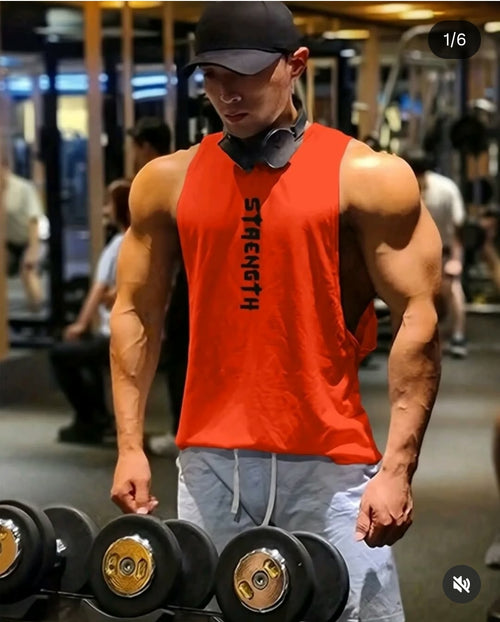 Camiseta Deportiva sin Mangas para Hombre