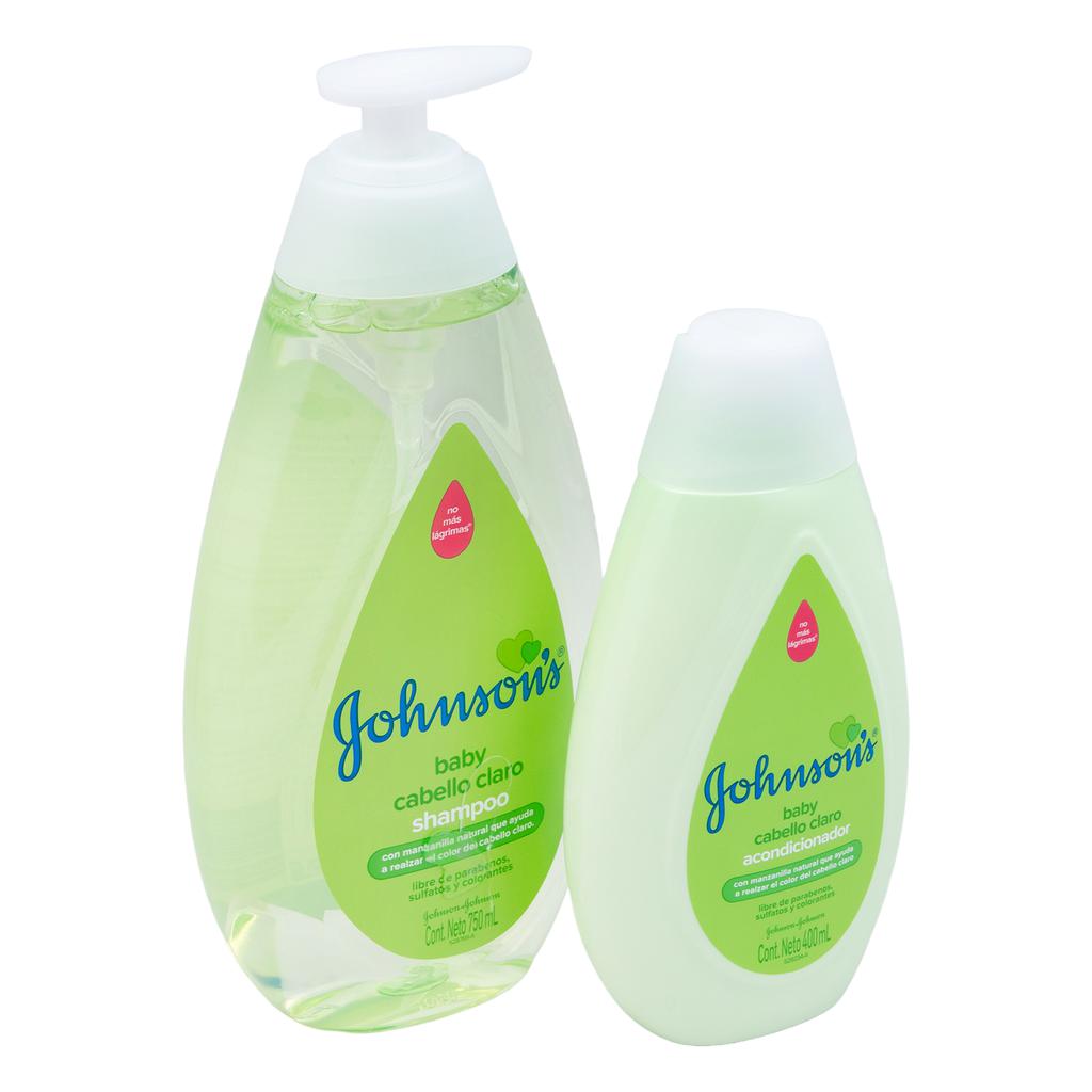 Johnson's Baby Champú 750 mL + Acondicionador 400 mL