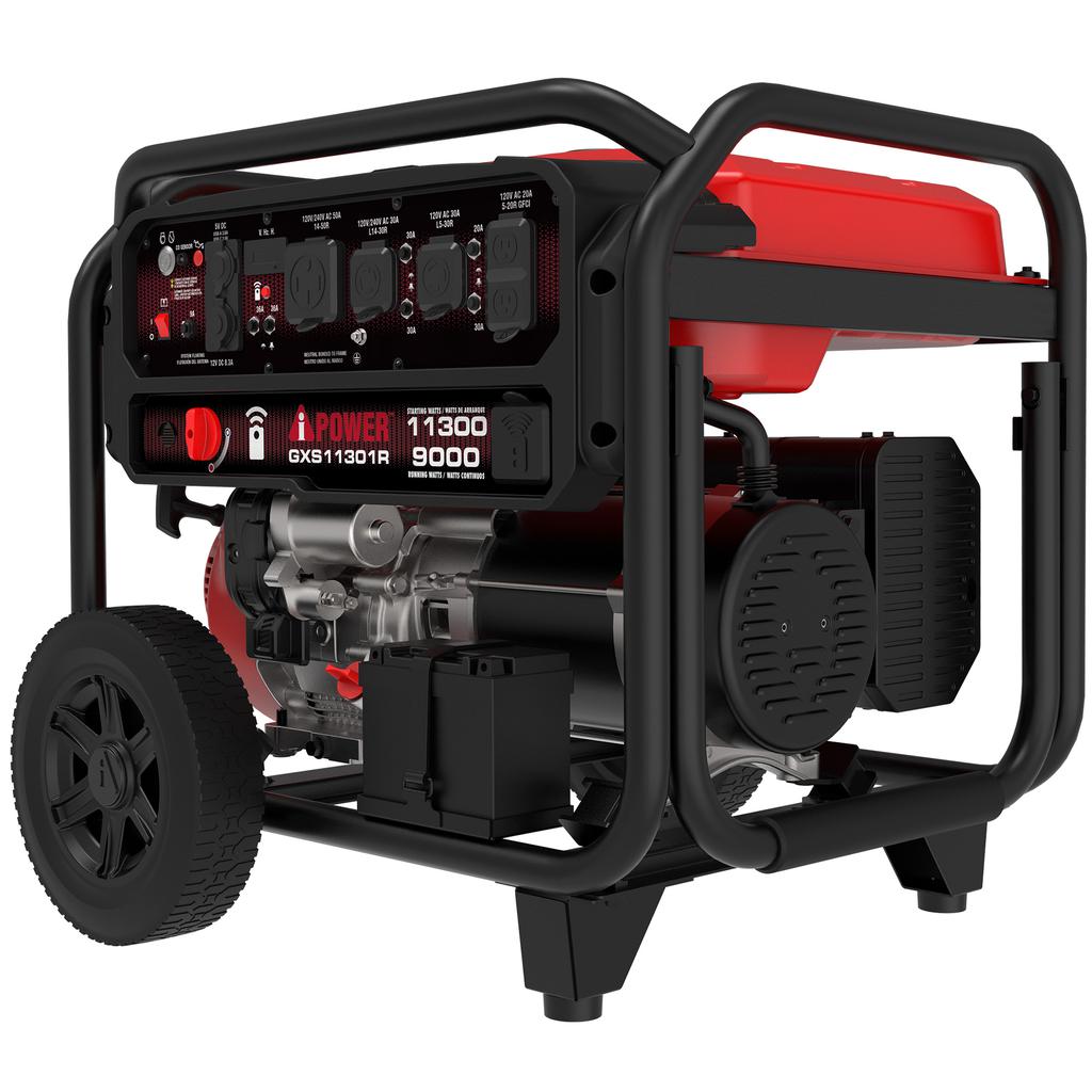 A-iPower Generador Portátil con Control Remoto y Sensor de Monóxido de Carbono