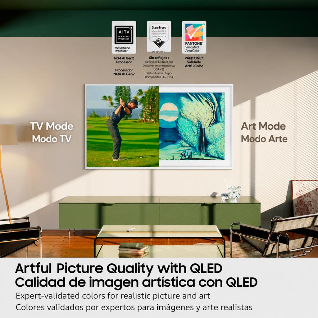 Samsung 165 cm / 65" Pulgadas QLED TV The Frame 4K QN65LS03FAFXZA