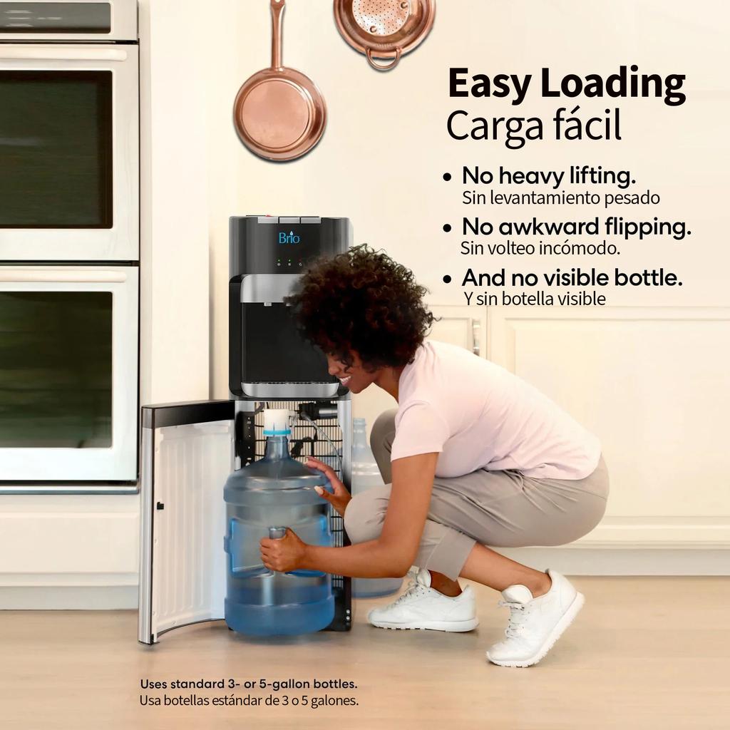 Brio Dispensador de Agua con Salidas Caliente, Ambiente y Fría