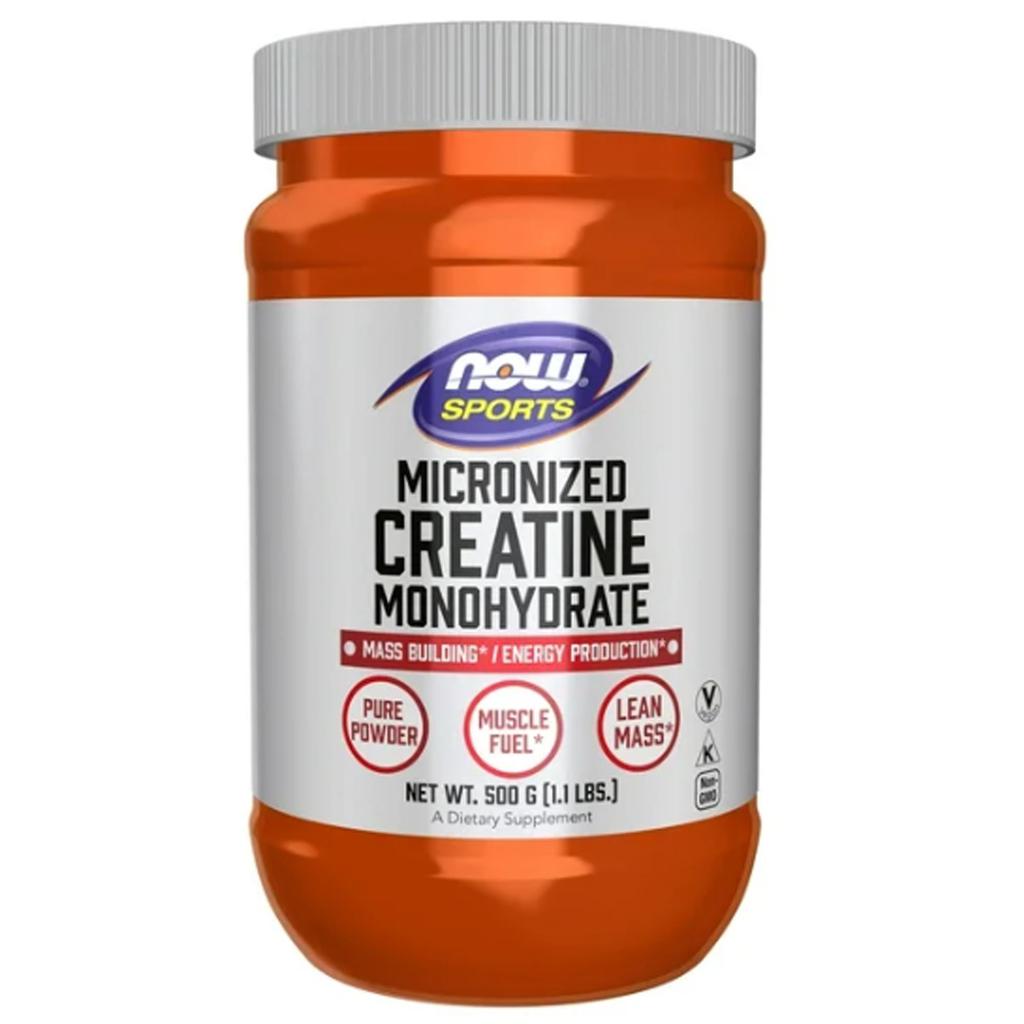 Now Sports Creatina Monohidratada en Polvo 600 g / 1.32 lb