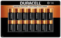Duracell D Baterías Alcalinas 14 Unidades