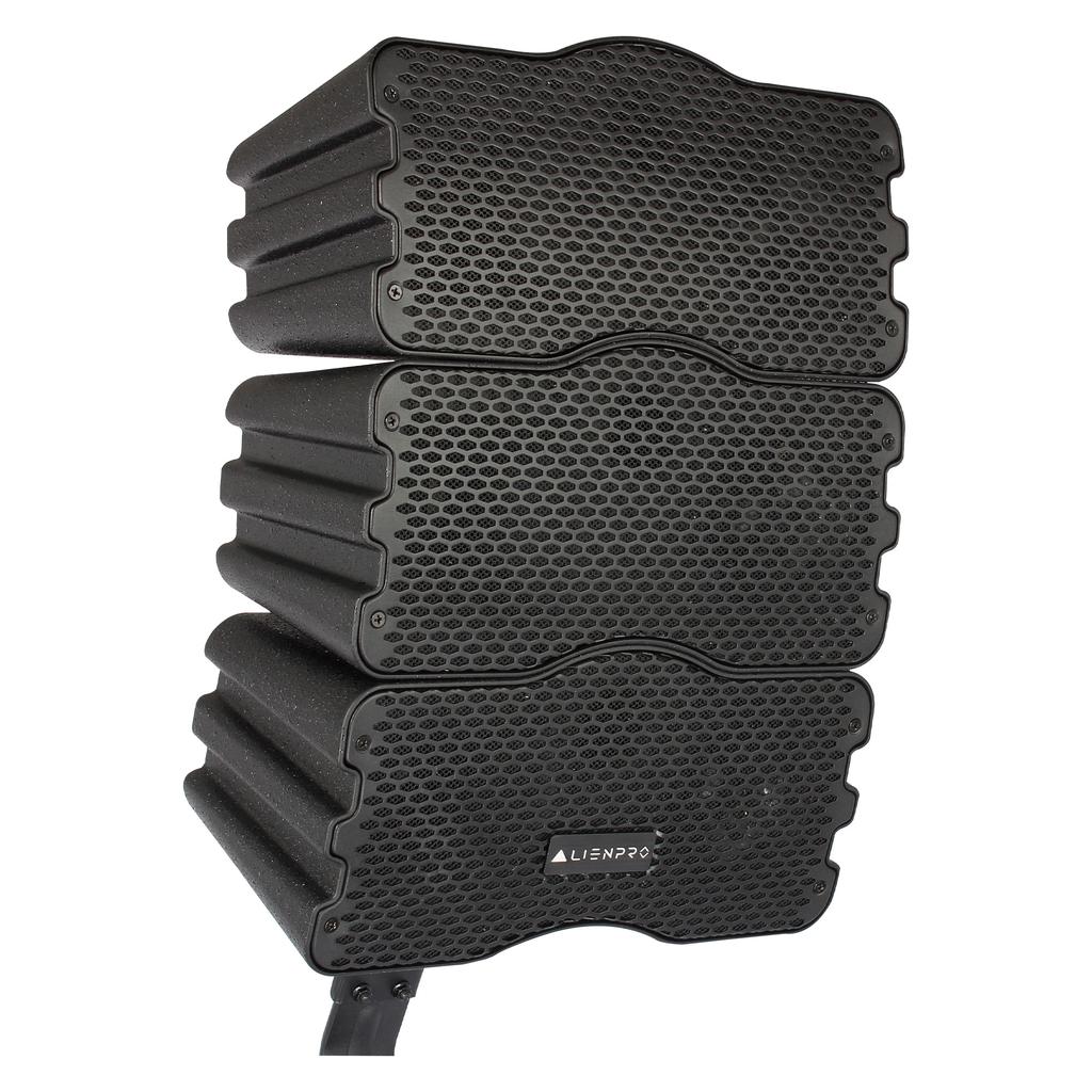 Alien Pro Sistema de Sonido Vector con Subwoofer + 2 Altavoces Satélite con Soportes