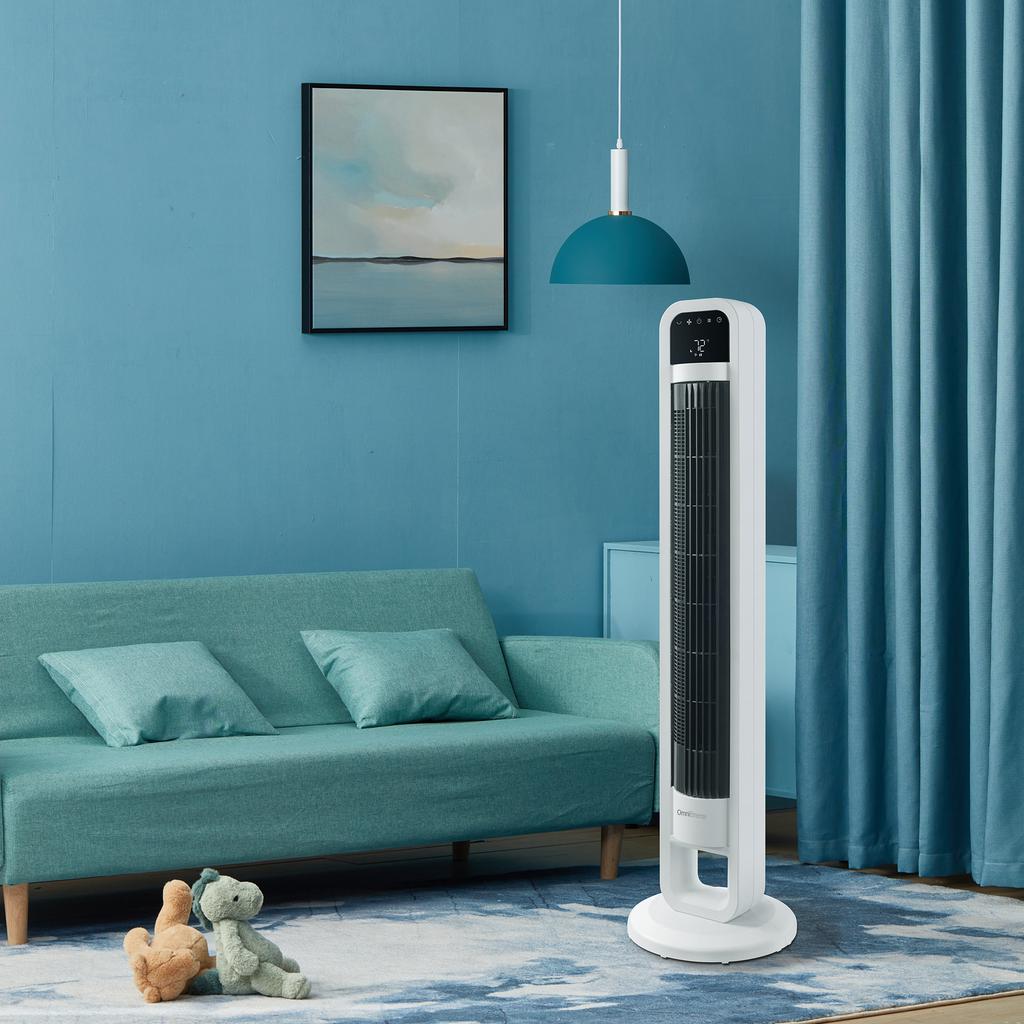 OmniBreeze Ventilador de Torre de 5 Velocidades con Control Remoto 97.31 cm / 38.31"
