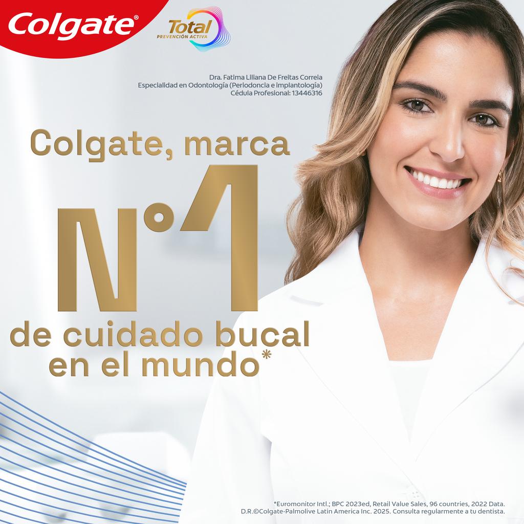 Colgate Pasta Dental Colgate Total Prevención Activa Fresh Mint 4 Unidades / 170 mL