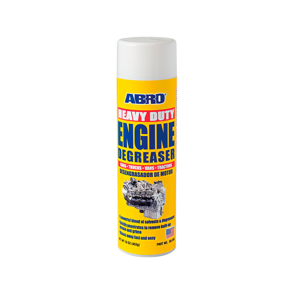 Limpiador de motor en spray 16 onzas abro dg-200