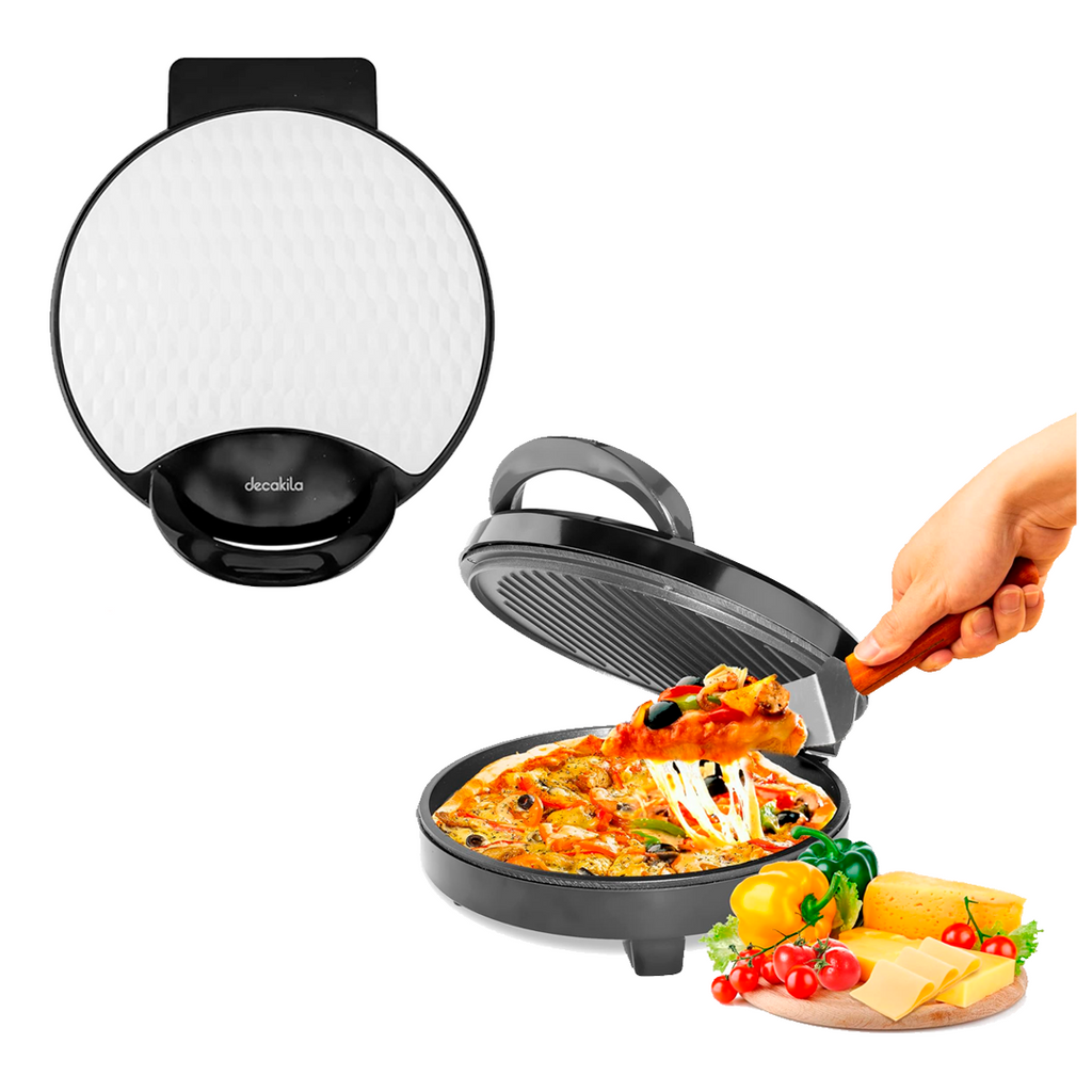 Pizzera electrica antiadherente decakila kuec014w negro