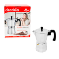 Cafetera expresso para 6 tazas de aluminio 0.3 litros decakila kmcf023m gris
