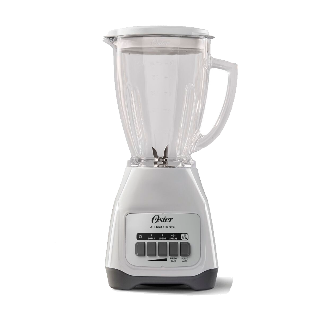 Licuadora 2-vel 1.5l vaso vidrio oster kag-wpb