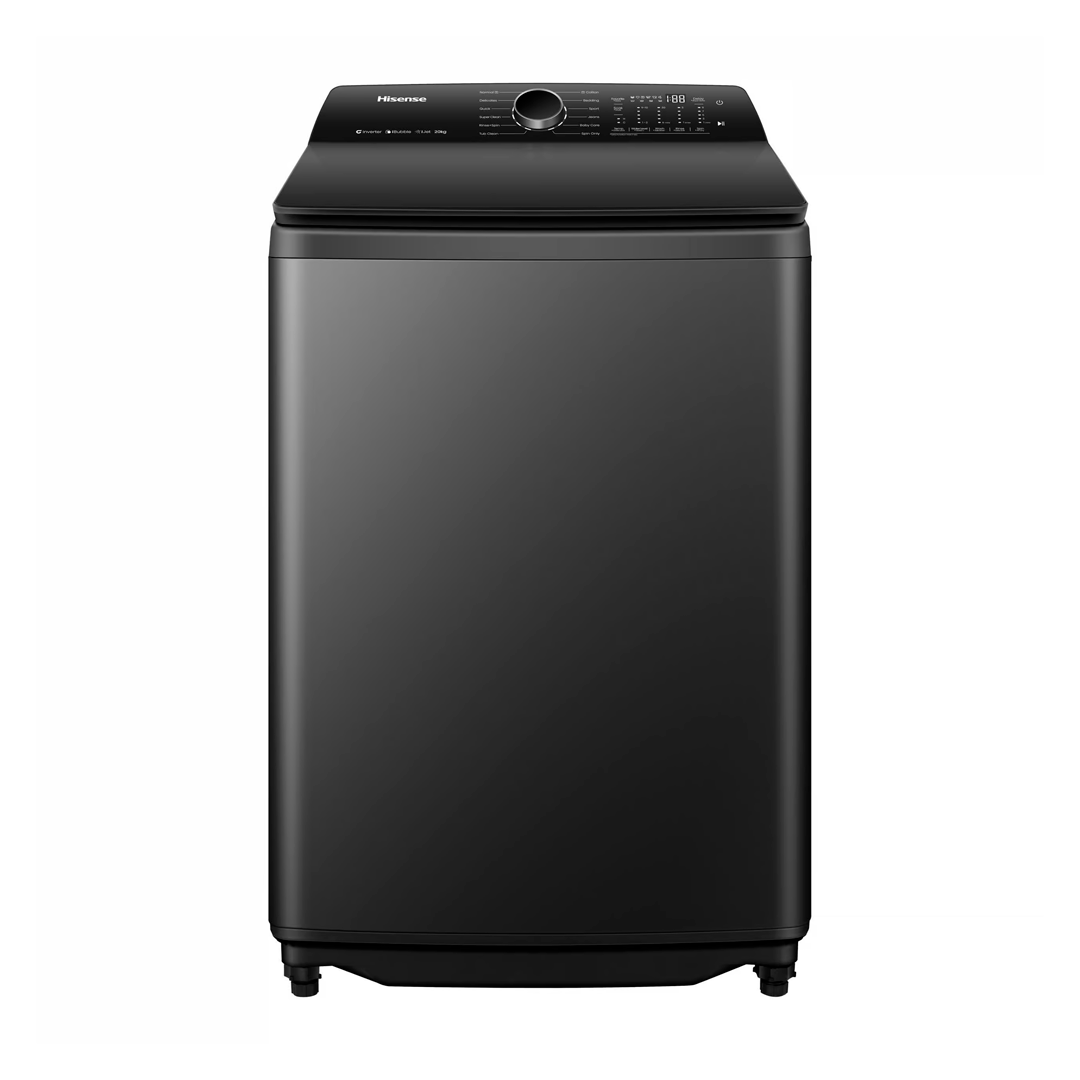 Lavadora de ropa hisense 20kg 2023db negro