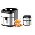 Freidora aire 9.0lt 1700w decakila perilla uec103b