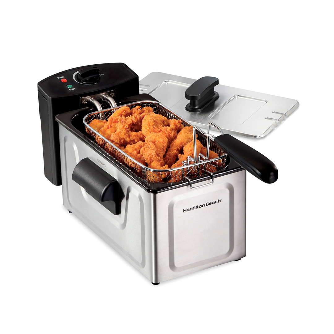 Freidora 8tazas con timer/ajustable 35210 hamilton