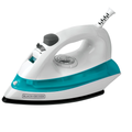 Plancha electrica vapor 1100w b&d irbd100 azul