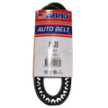 Banda de hule para carro ax-35 dentada abro negra
