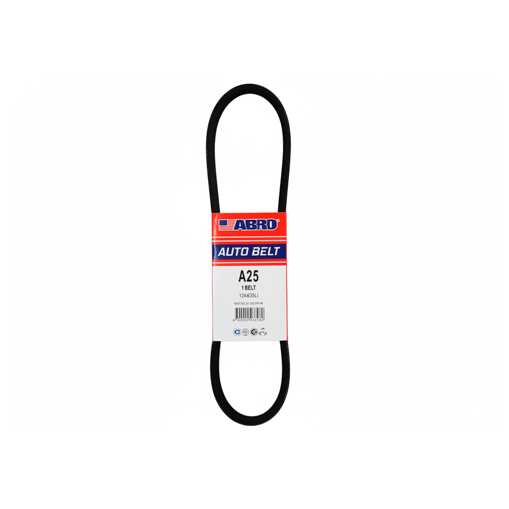 Banda de hule para carro a-25 abro bt-a25-pr-w negra