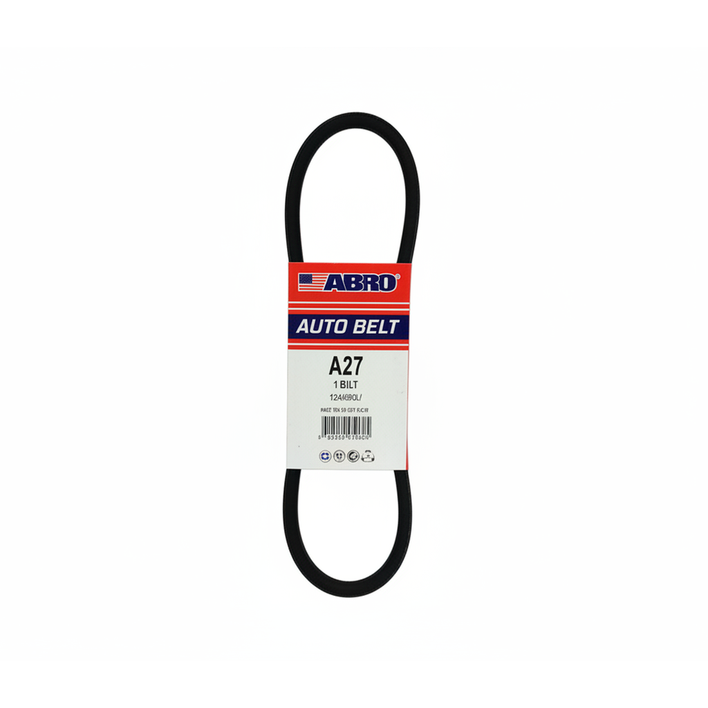 Banda de hule para carro a-27 abro bt-a27-pr-w negra