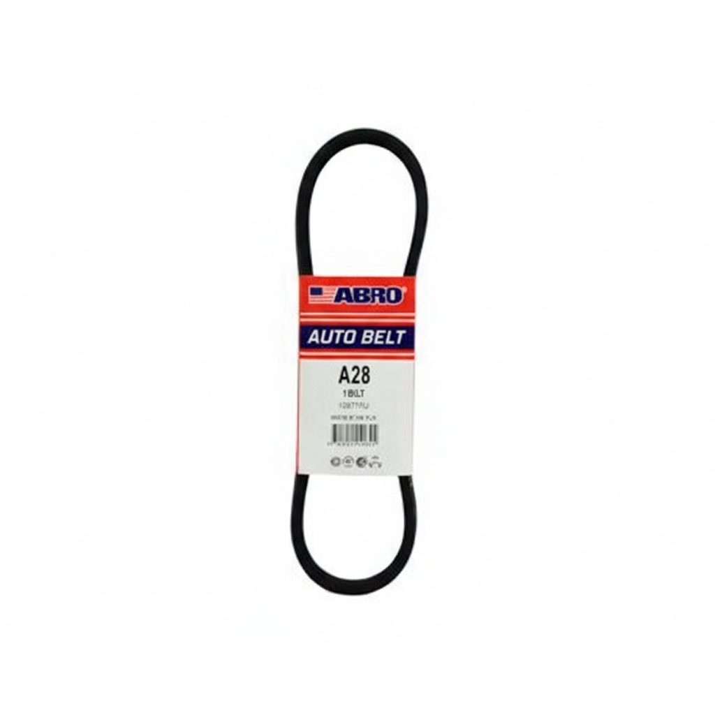 Banda de hule para carro a-28 abro bt-a28-pr-w negra