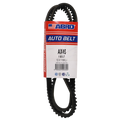 Banda de hule para carro ax-46 dentada abro negra