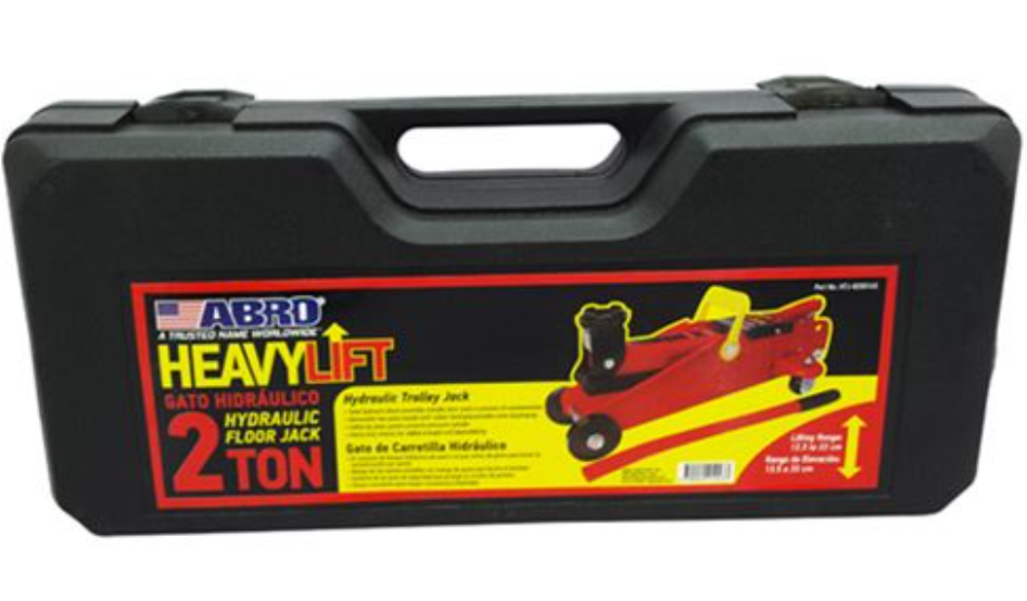 Gato tipo lagarto 2 toneladas abro htj-820014s rojo