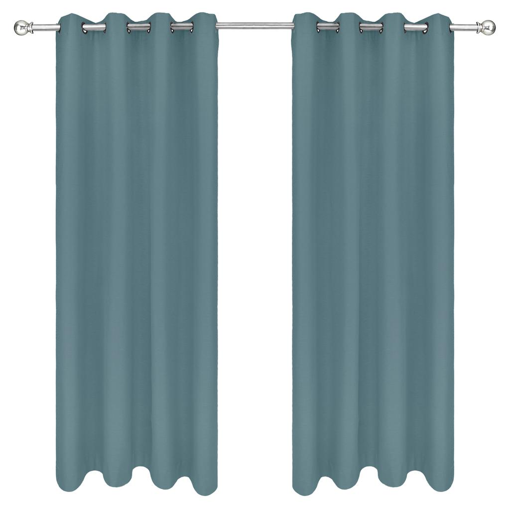 Brookstone Juego de Cortinas Opacas 2 Piezas / 132 cm x 213 cm / 52" x 83.85"