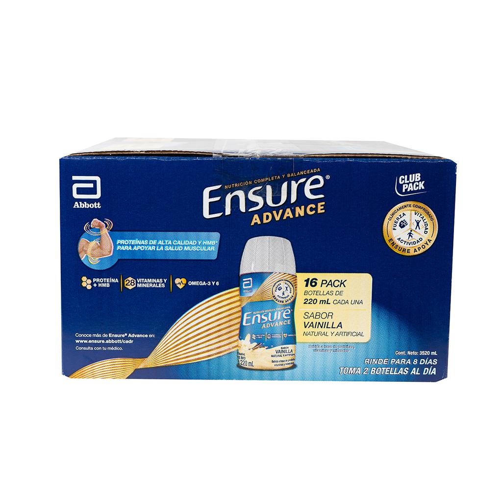 Ensure Advanced Sabor a Vainilla 16 Unidades / 220 mL