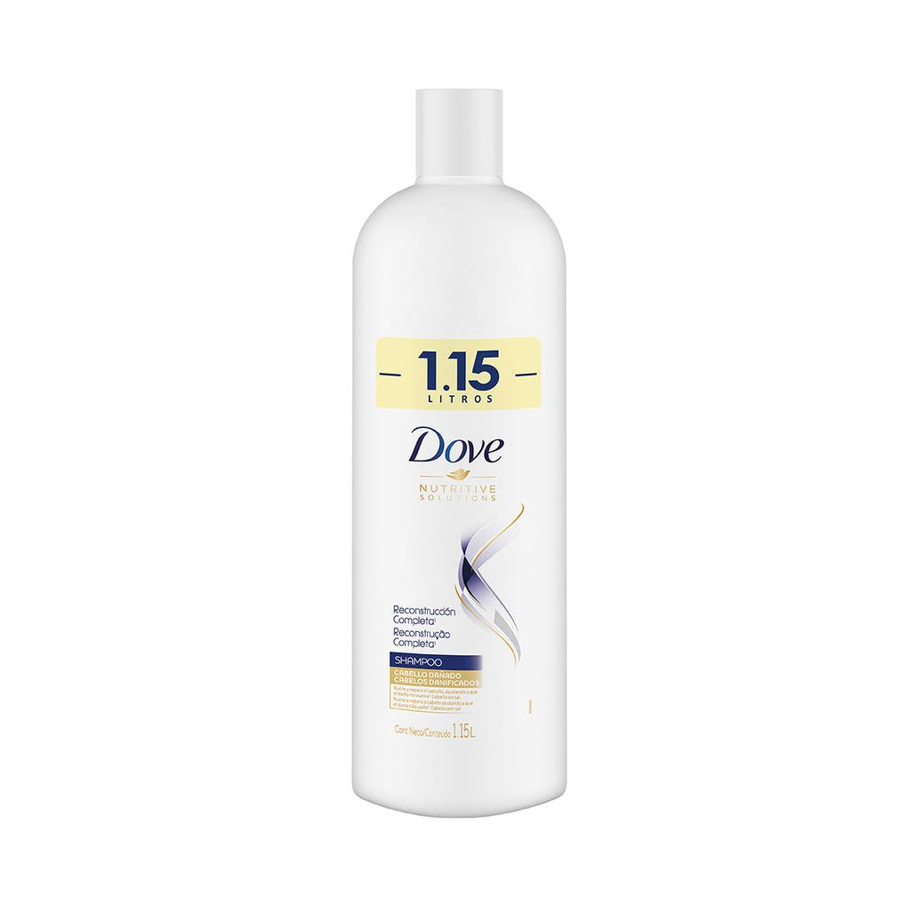 Dove Reconstrucción Completa Shampoo y Acondicionador 1.15 L + 400 mL