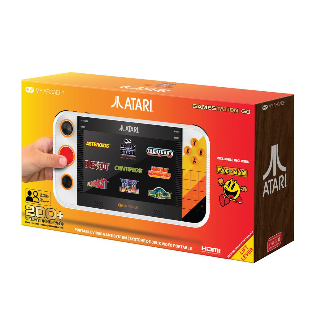 MyArcade Consola de Juegos Portátil Atari GameStation Go