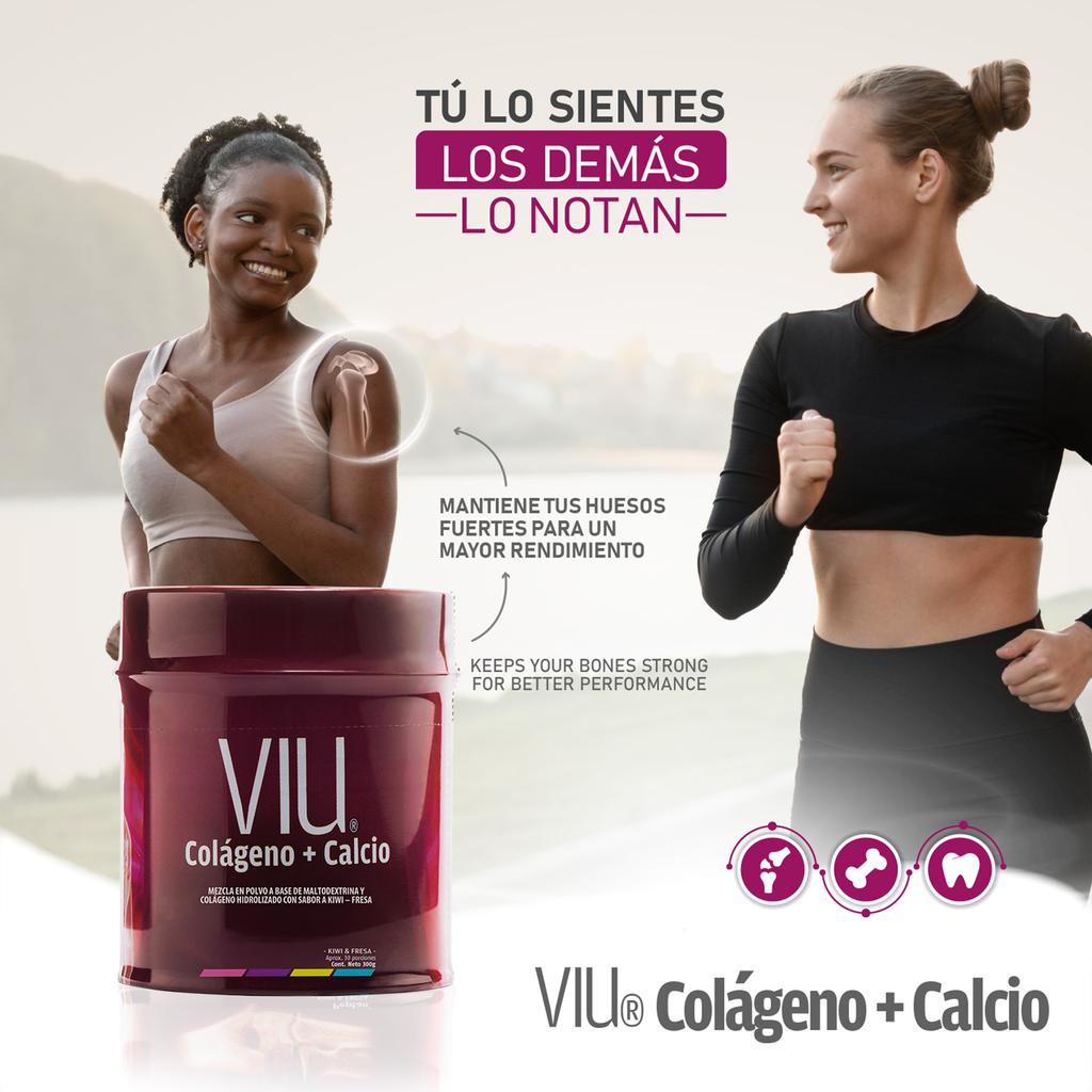 Viu Colágeno + Calcio Mezcla en Polvo 300 g